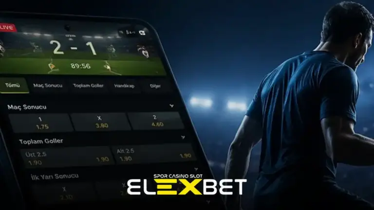 Elexbet canlı bahis türleri